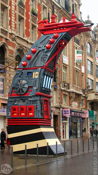 Sculpture in Lille, France